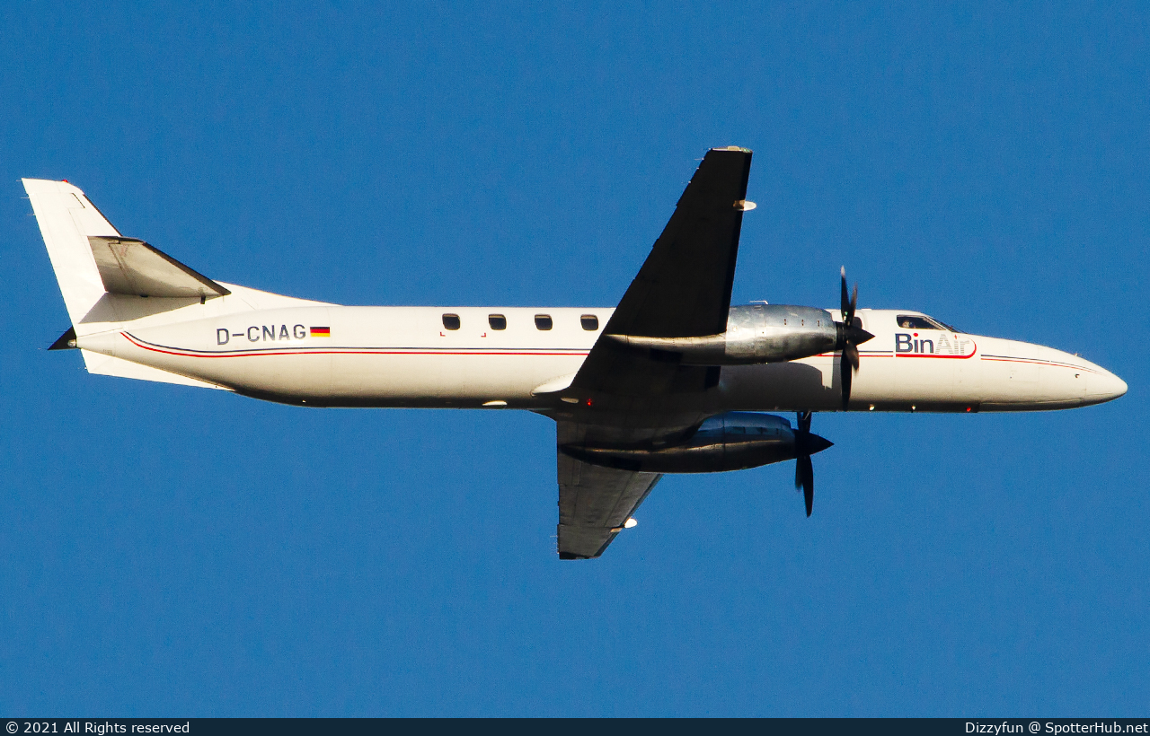 Photo of D-CNAG - Fairchild Swearingen Metro 23 operated by BinAir Aero Service