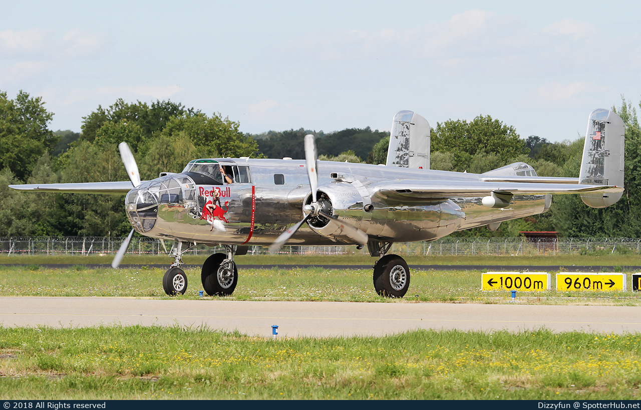 Photo of N6123C - North American B-25J Mitchell operated by The Flying Bulls