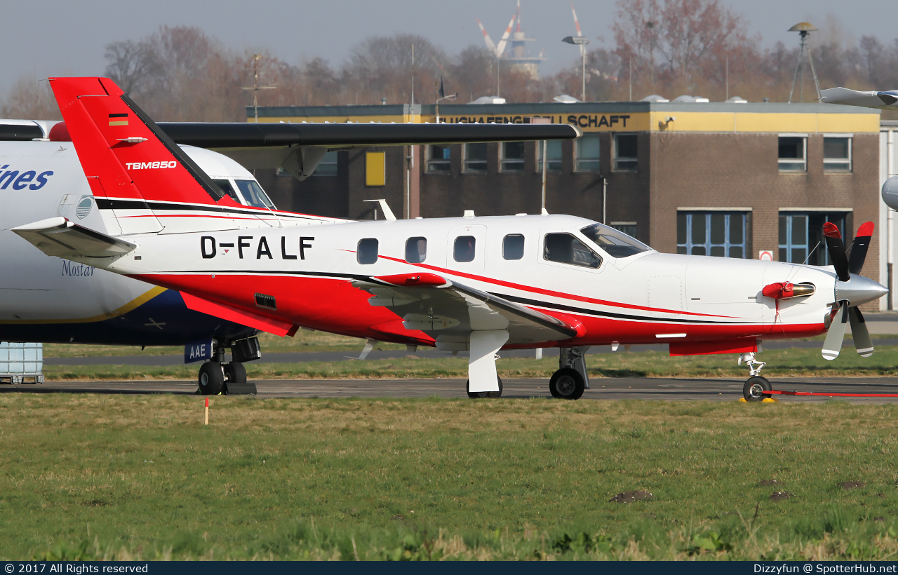Photo of D-FALF - SOCATA TBM 850 operated by Private