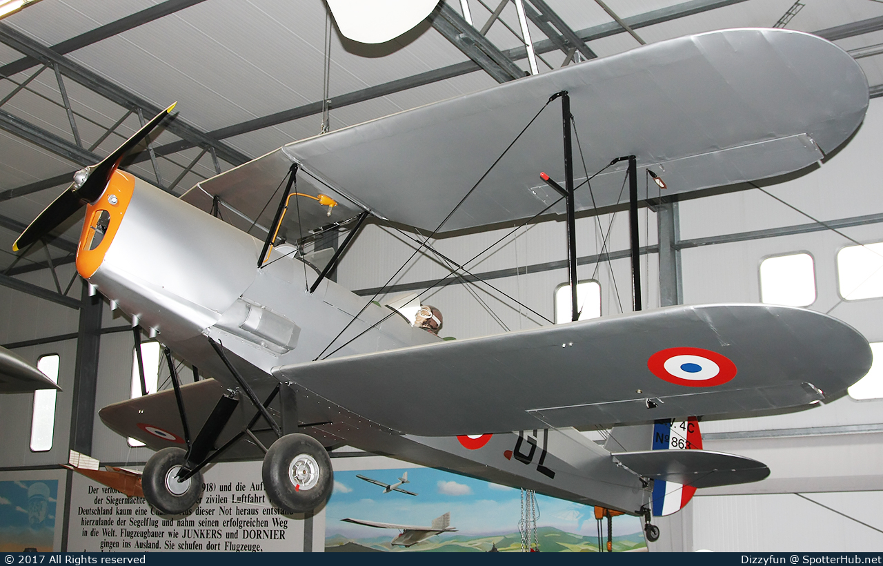 Photo of 863 - Stampe et Vertongen SV.4C operated by French Air Force
