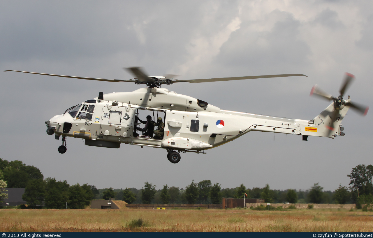 Photo of N-227 - NHIndustries NH90 NFH Silverback operated by Royal Netherlands Navy