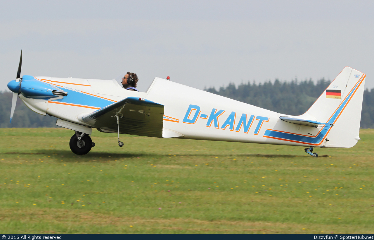 Photo of D-KANT - Sportavia-Pützer Fournier RF 4D operated by Private