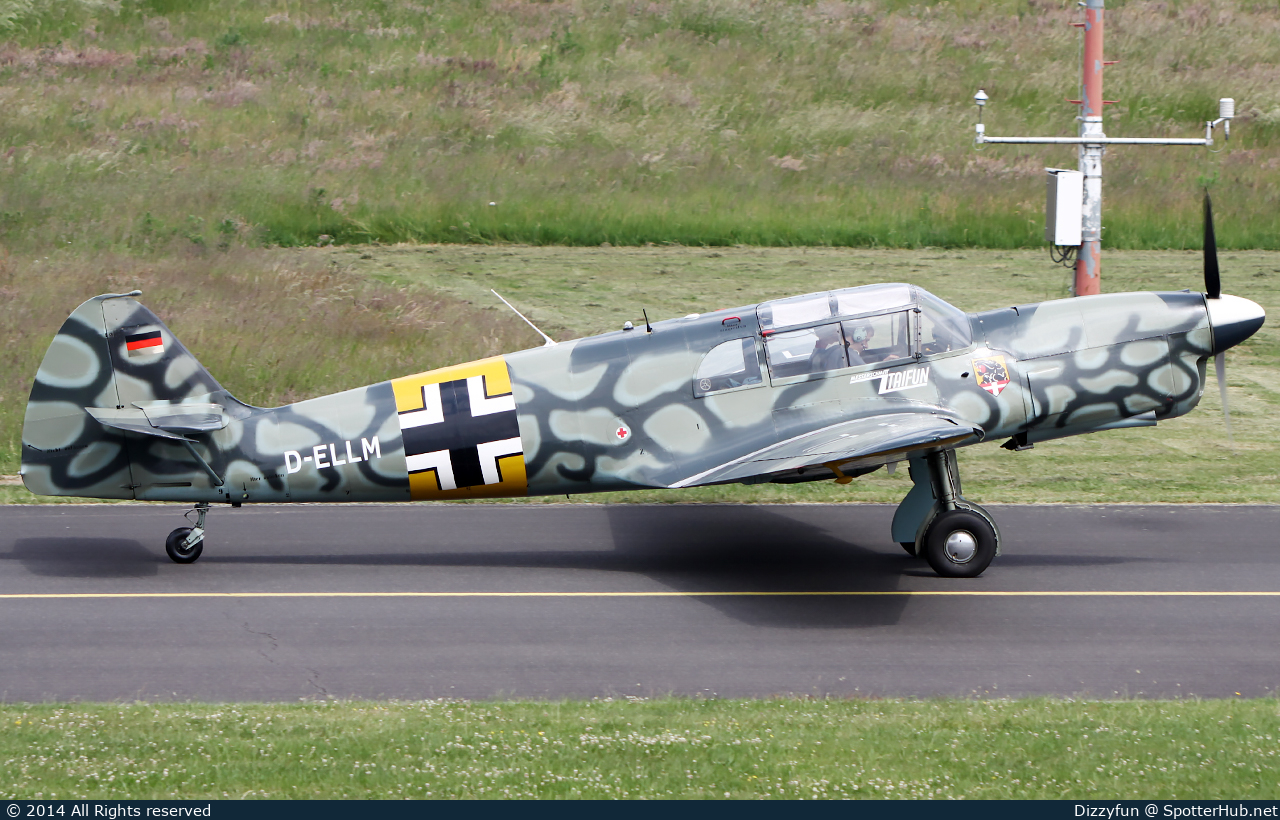 Photo of D-ELLM - Nord 1002 Pingouin II [Messerschmitt Bf 108] operated by Private