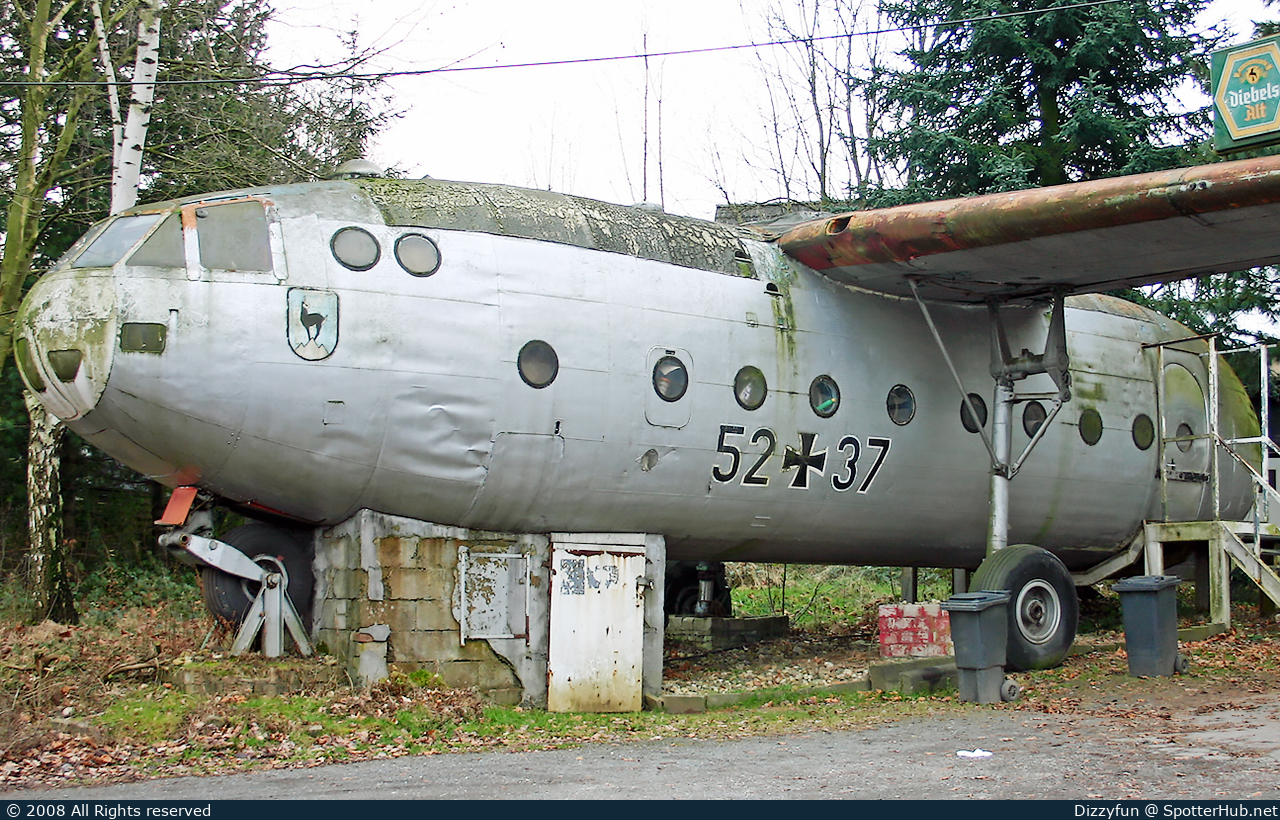 Photo of 52+37 - Nord 2501D Noratlas operated by German Air Force