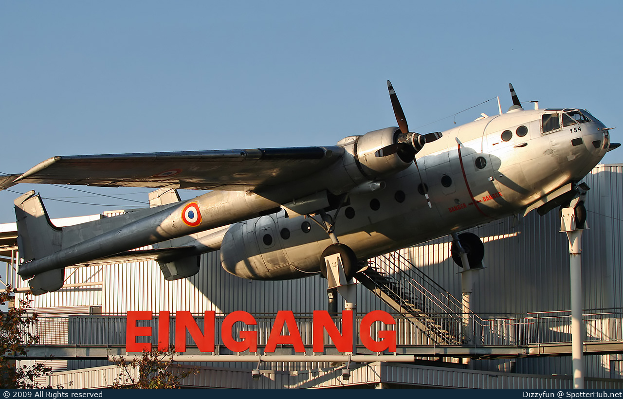 Photo of 154 - Nord 2501 Noratlas operated by French Air Force