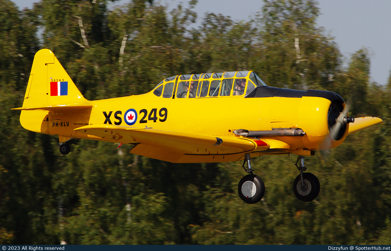 Photo of PH-KLU - Noorduyn AT-16 Harvard II.B [North American T-6] operated by Private