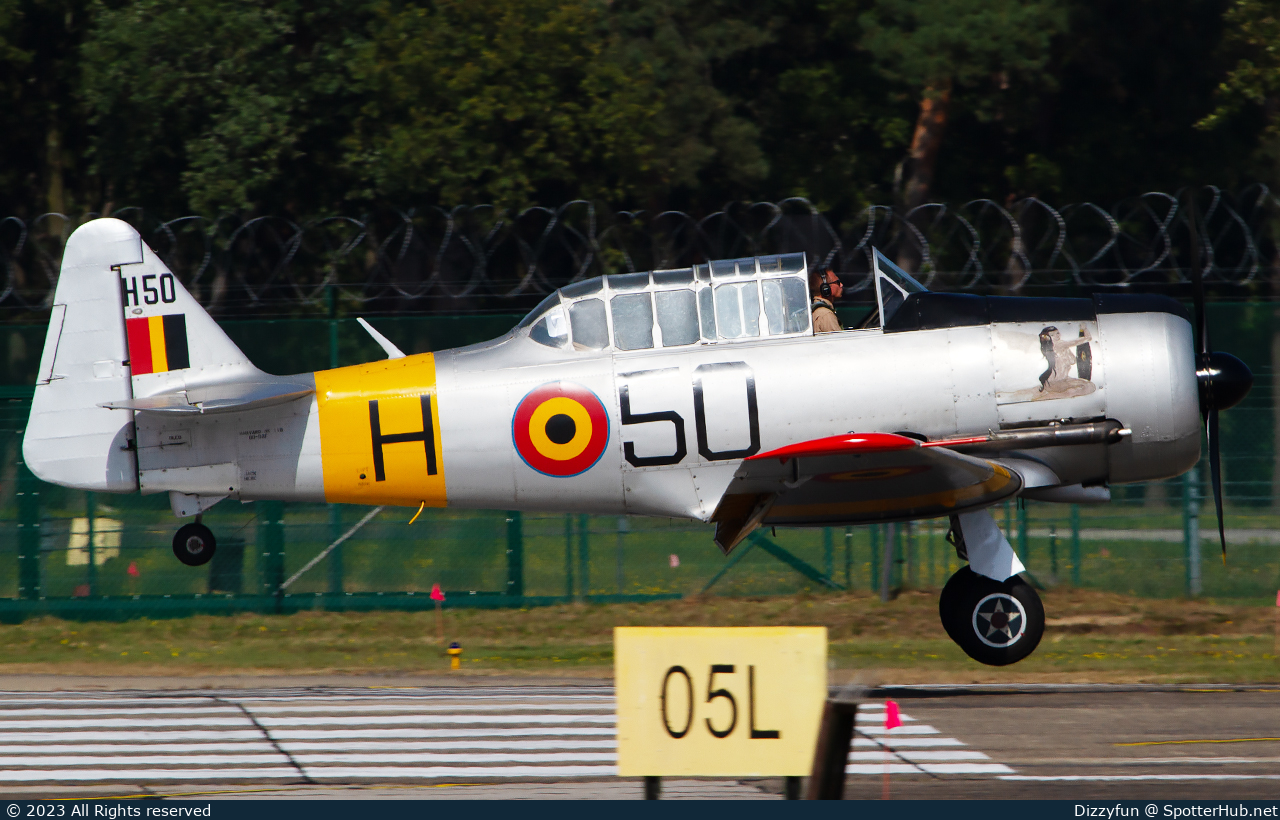 Photo of OO-DAF - Noorduyn AT-16 Harvard II.B [North American T-6] operated by Private