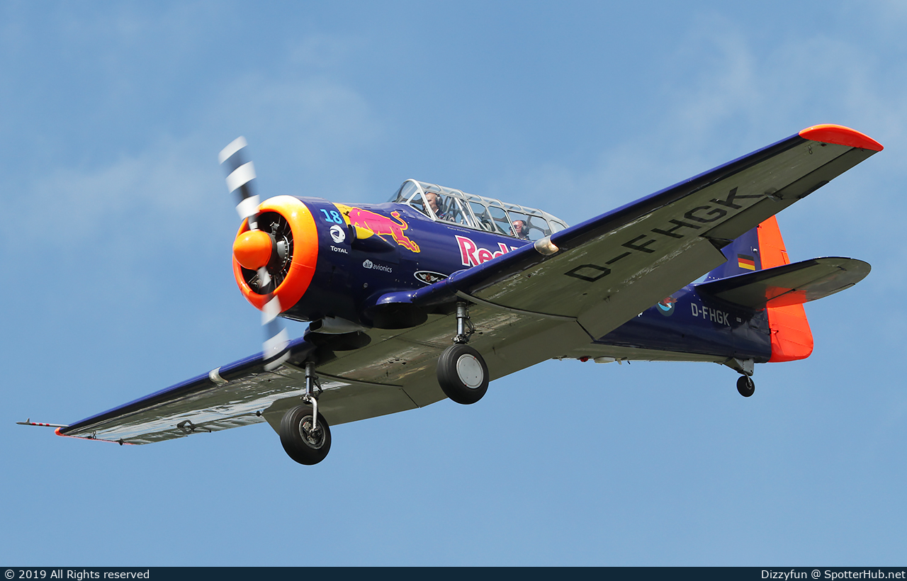 Photo of D-FHGK - Noorduyn AT-16 Harvard II.B [North American T-6] operated by The Flying Bulls