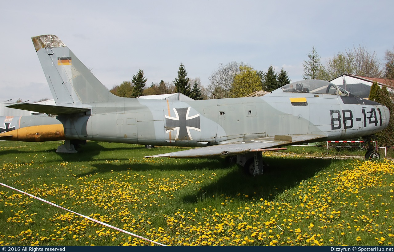 Photo of BB-141 - Canadair CL-13A Sabre Mk.5 [North American F-86] operated by German Air Force