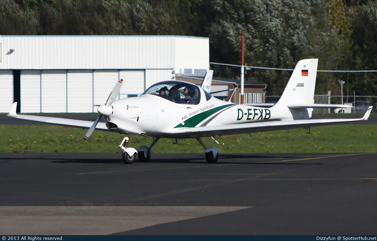 Photo of D-EFXB - Aquila A210 operated by RWL German Flight Academy