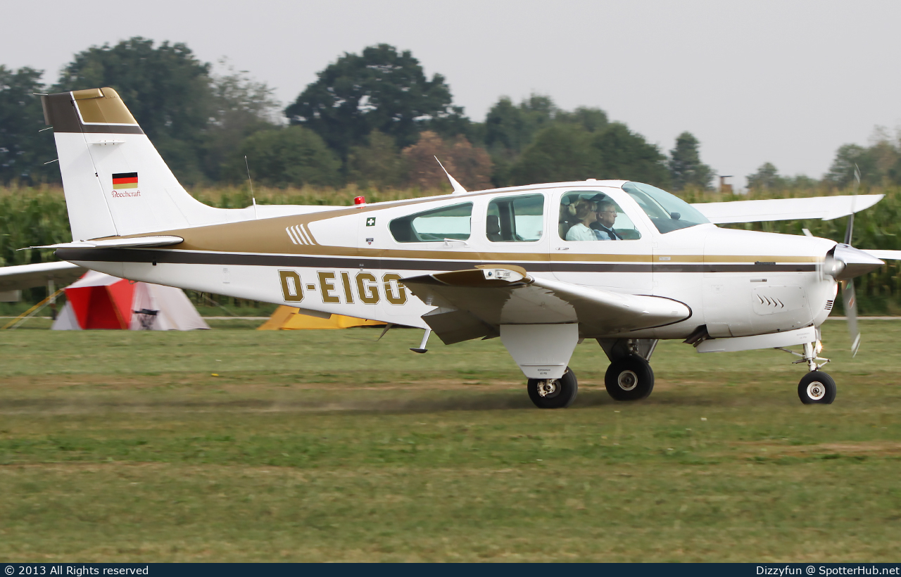 Photo of D-EIGO - Beechcraft F33A Bonanza operated by Private