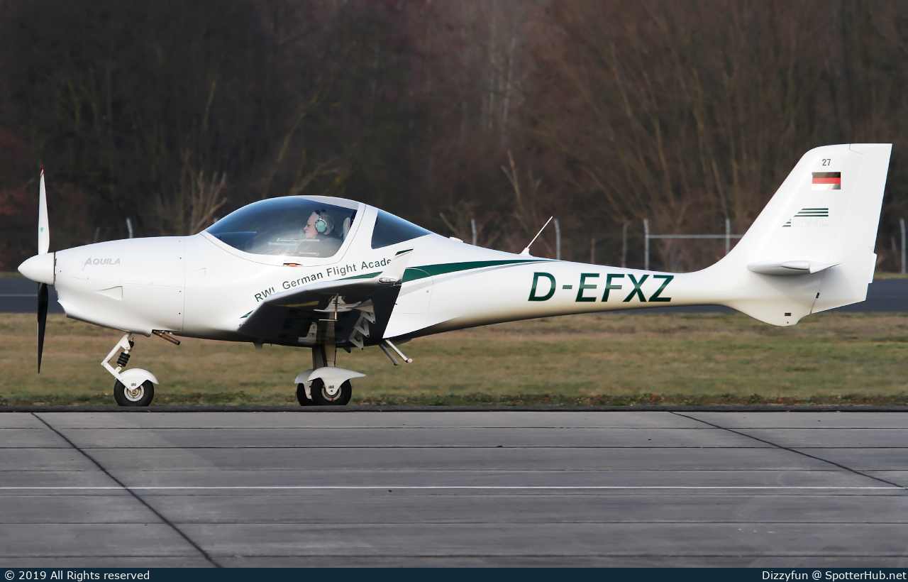 Photo of D-EFXZ - Aquila A210 operated by RWL German Flight Academy