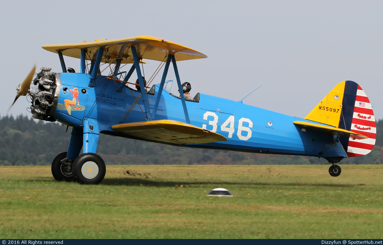 Photo of N55097 - Boeing PT-17 Kaydet operated by Private