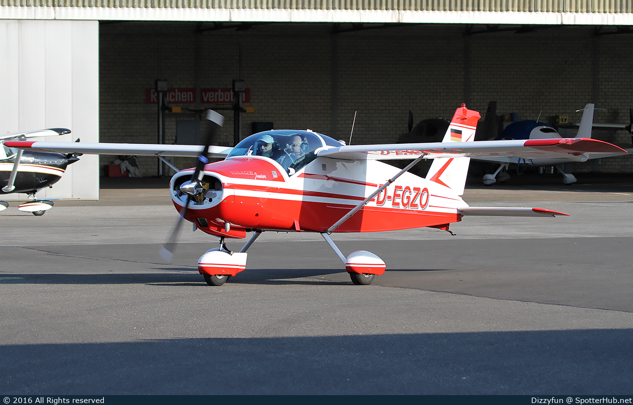 Photo of D-EGZO - Bölkow Bo.208C Junior [Malmö MFI-9] operated by Private