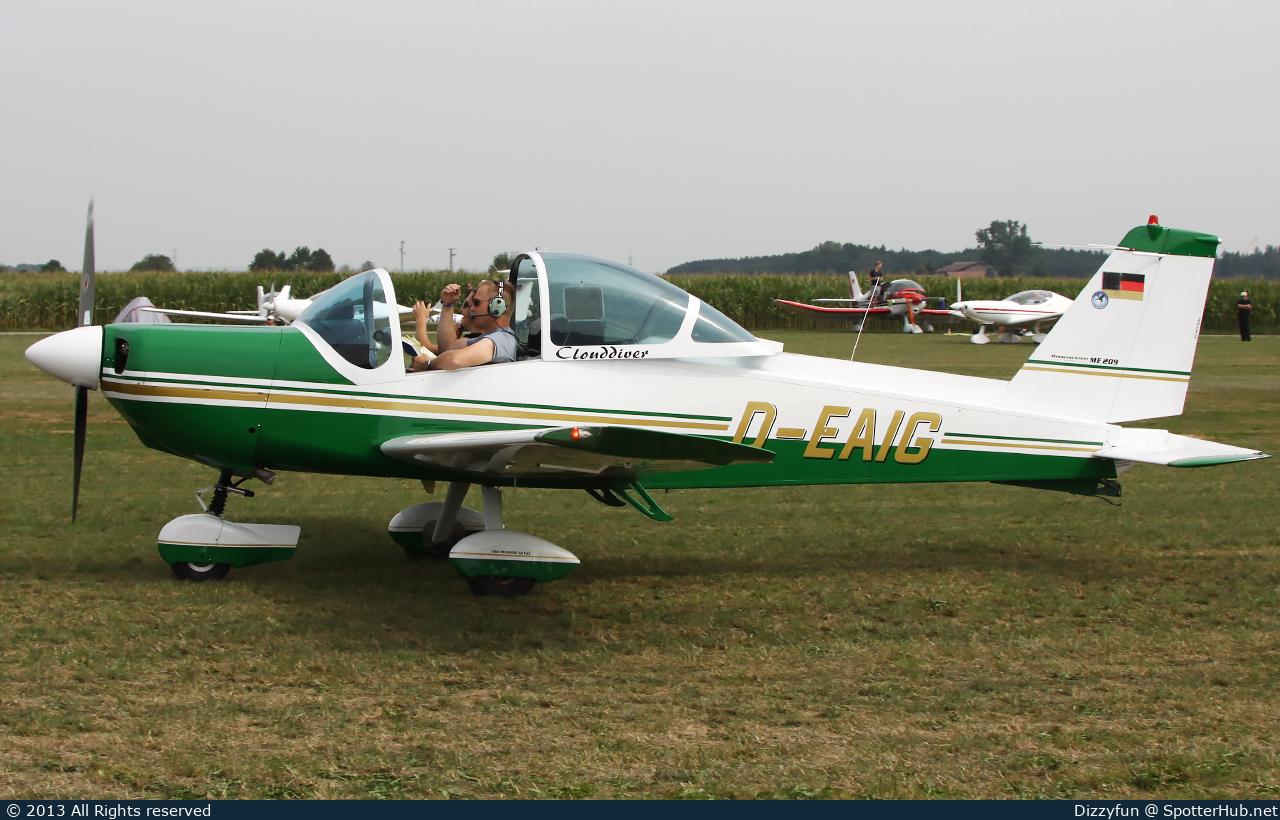 Photo of D-EAIG - Bölkow Bo.209 Monsun 160RV operated by Private