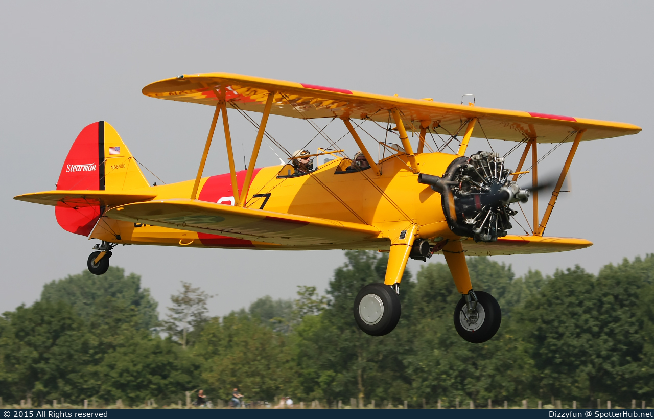 Photo of N86600 - Boeing PT-13B Kaydet operated by Private