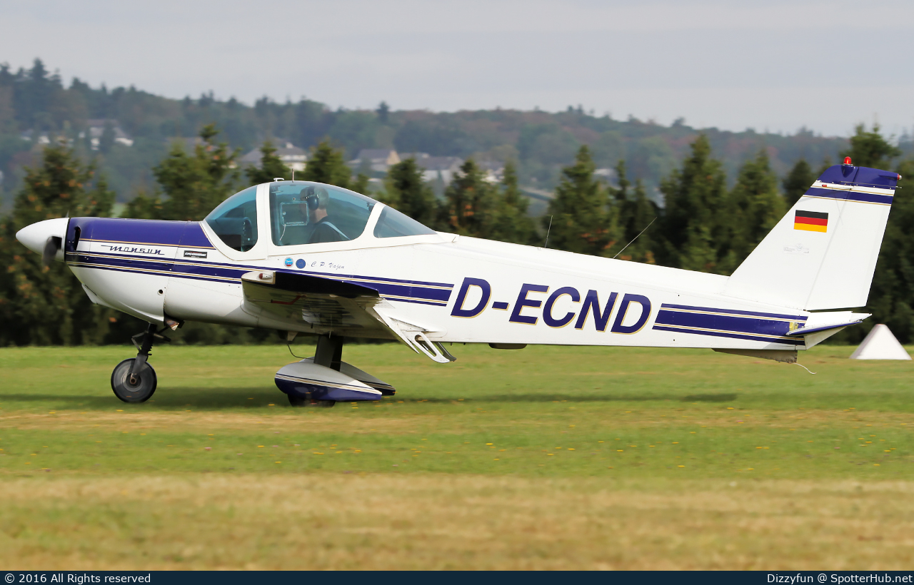 Photo of D-ECND - Bölkow Bo.209 Monsun 160RV operated by Private