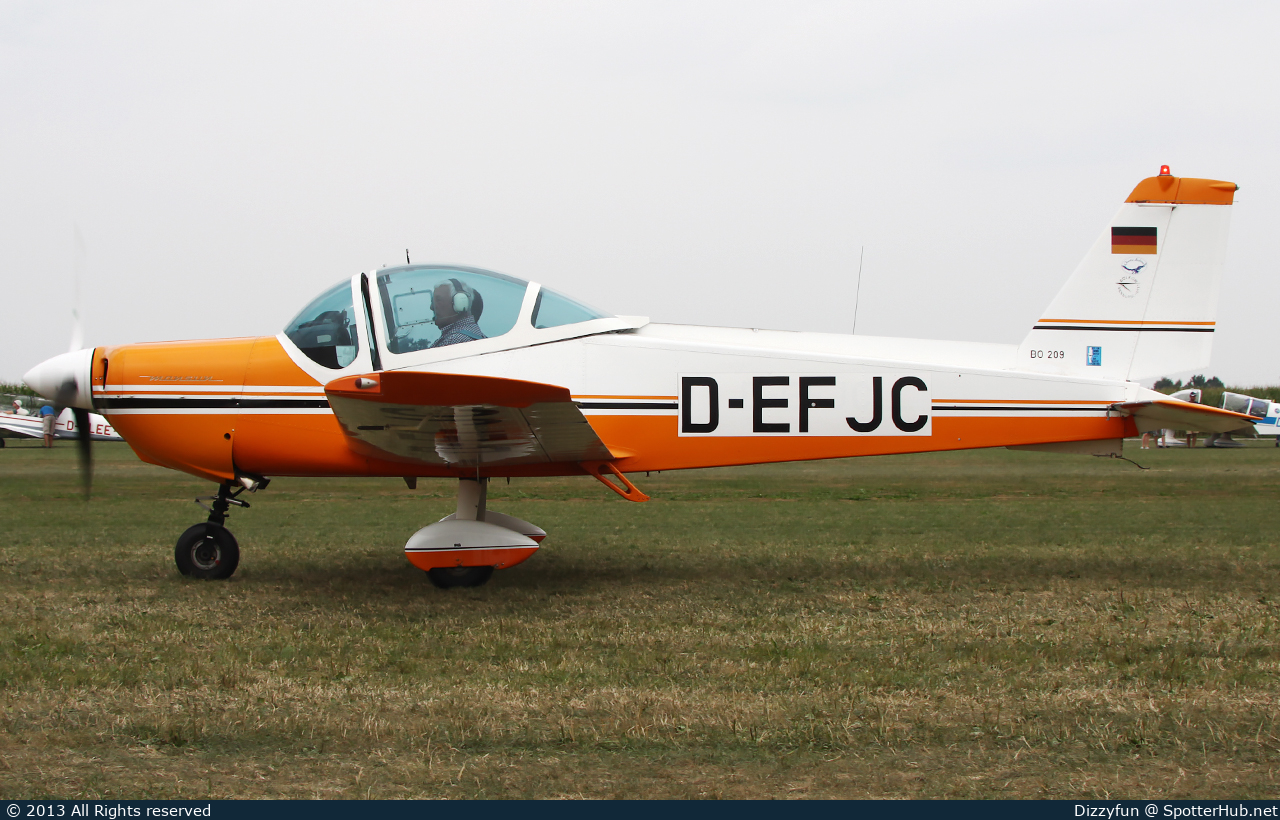 Photo of D-EFJC - Bölkow Bo.209 Monsun 160RV operated by Private