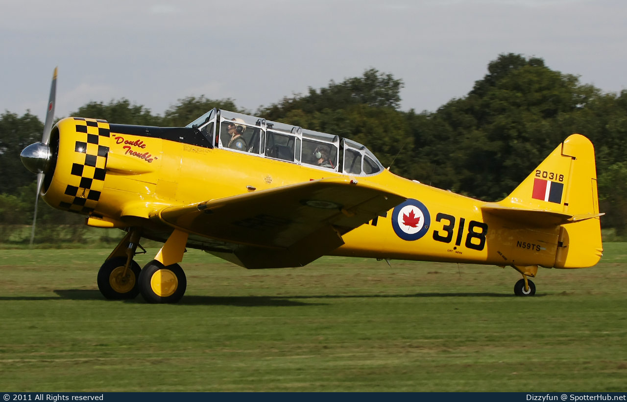 Photo of N59TS - Canadian Car and Foundry Harvard Mk.IV [North American T-6] operated by Private