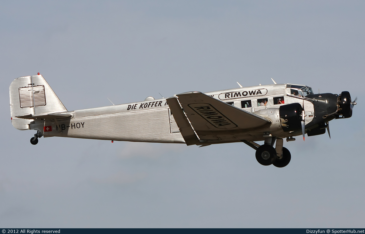 Photo of HB-HOY - CASA 352A-3 [Junkers Ju 52] operated by Verein der Freunde historischer Luftfahrzeuge