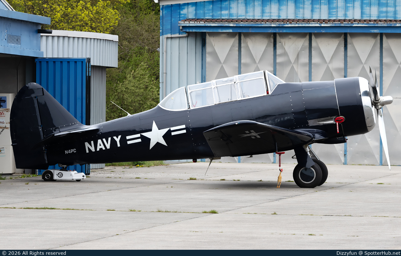 Photo of N4PC - Canadian Car and Foundry Harvard Mk.IV [North American T-6] operated by Private