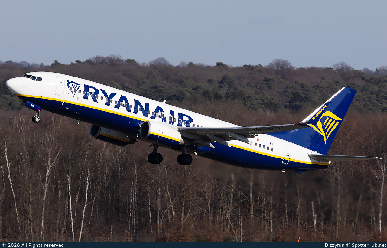 Photo of 9H-QEY - Boeing 737-8AS operated by Ryanair (opb Malta Air)