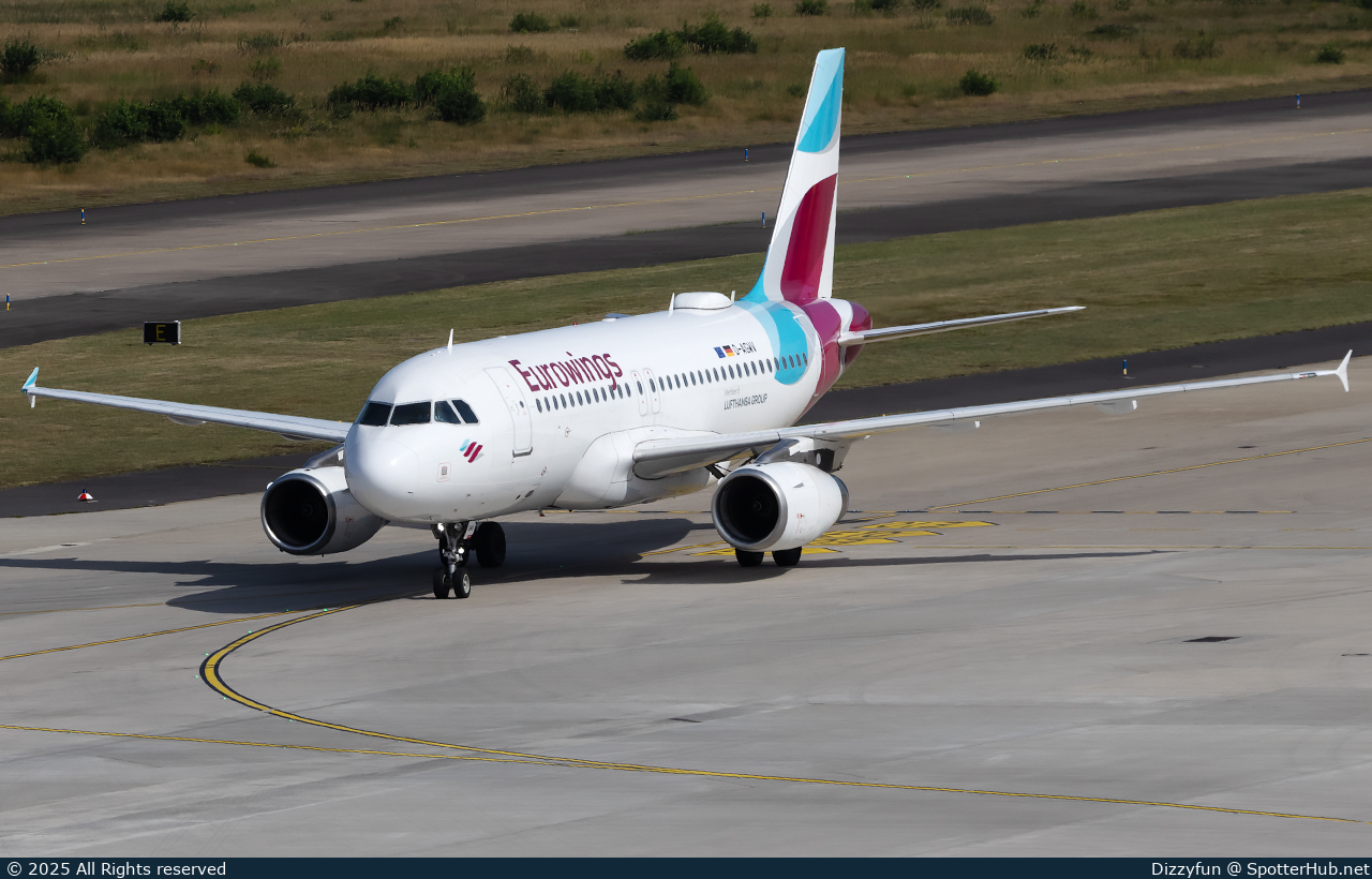 Photo of D-AGWV - Airbus A319-132 operated by Eurowings