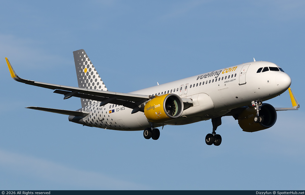 Photo of EC-NCS - Airbus A320-271N operated by Vueling