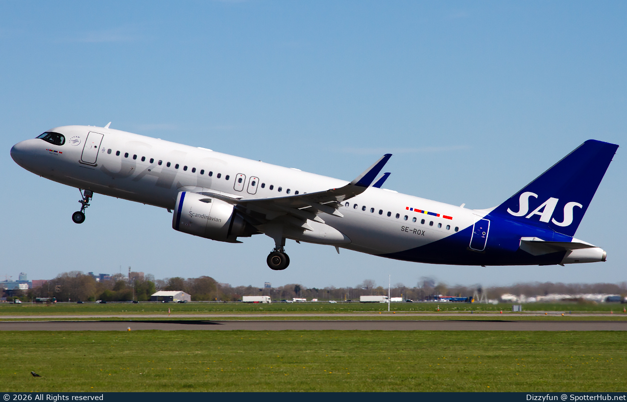 Photo of SE-ROX - Airbus A320-251N operated by SAS Scandinavian Airlines