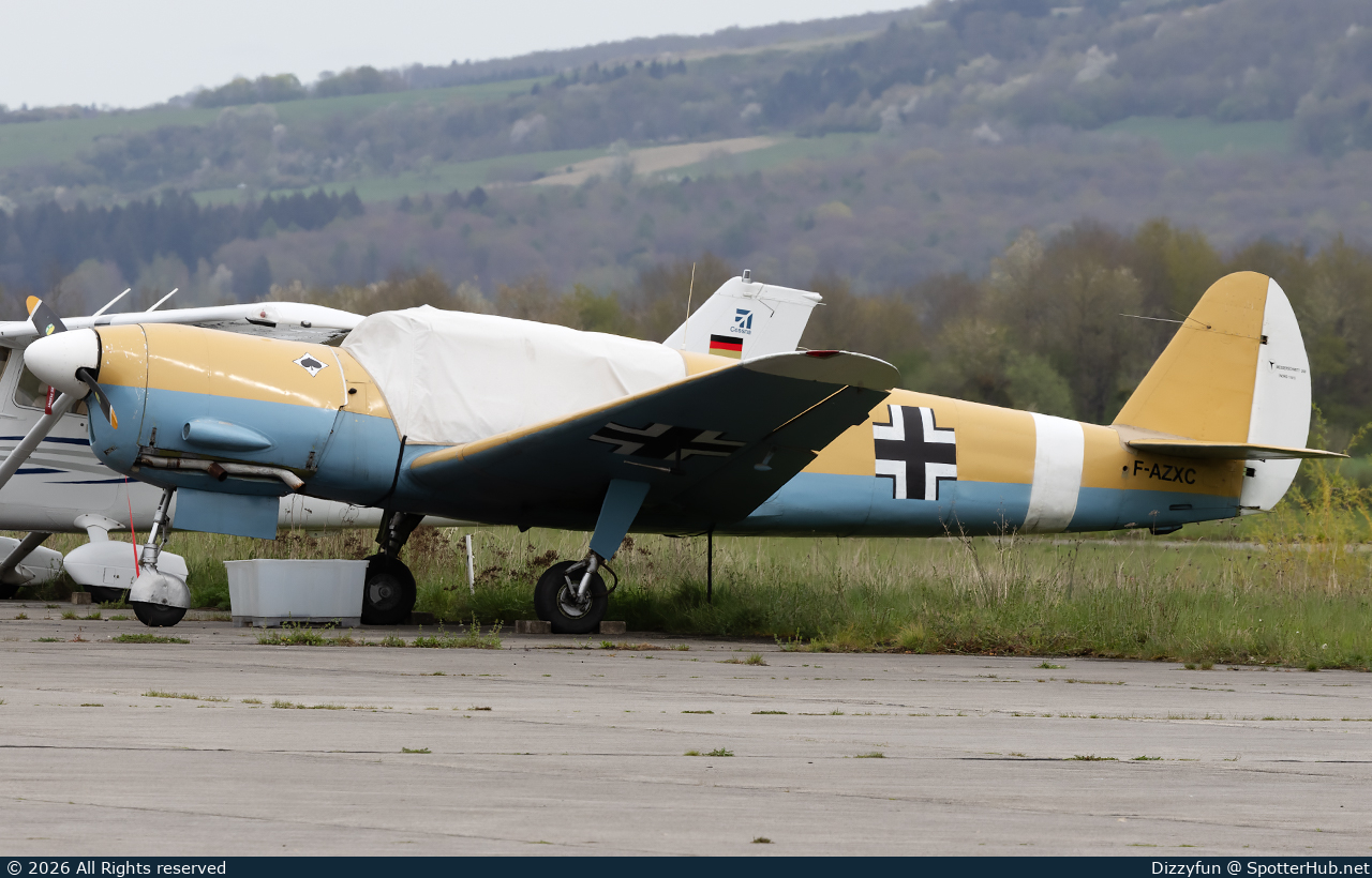 Photo of F-AZXC - Nord 1101 Noralpha [Messerschmitt Bf 108] operated by Private
