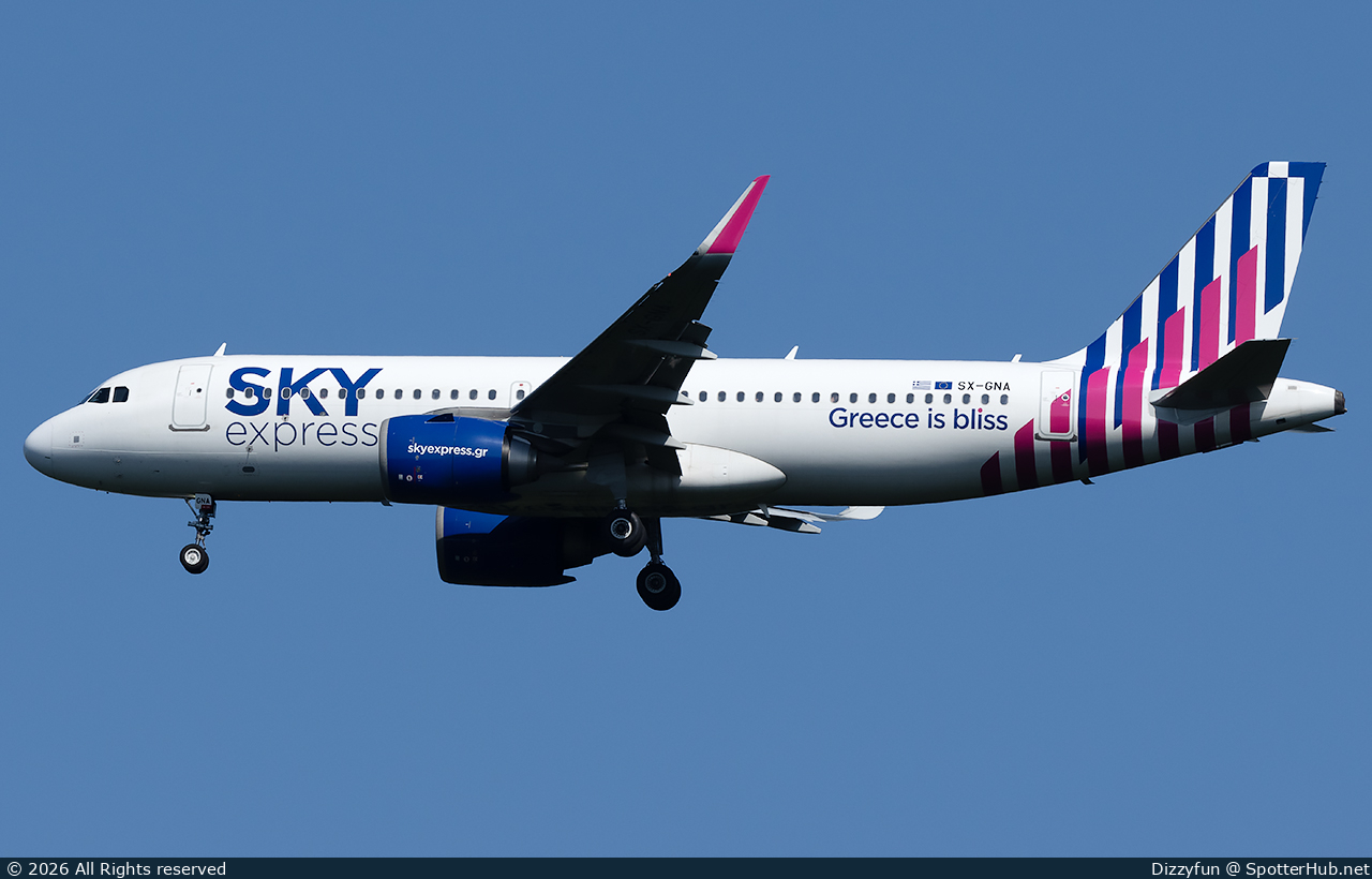 Photo of SX-GNA - Airbus A320-251N operated by Sky Express