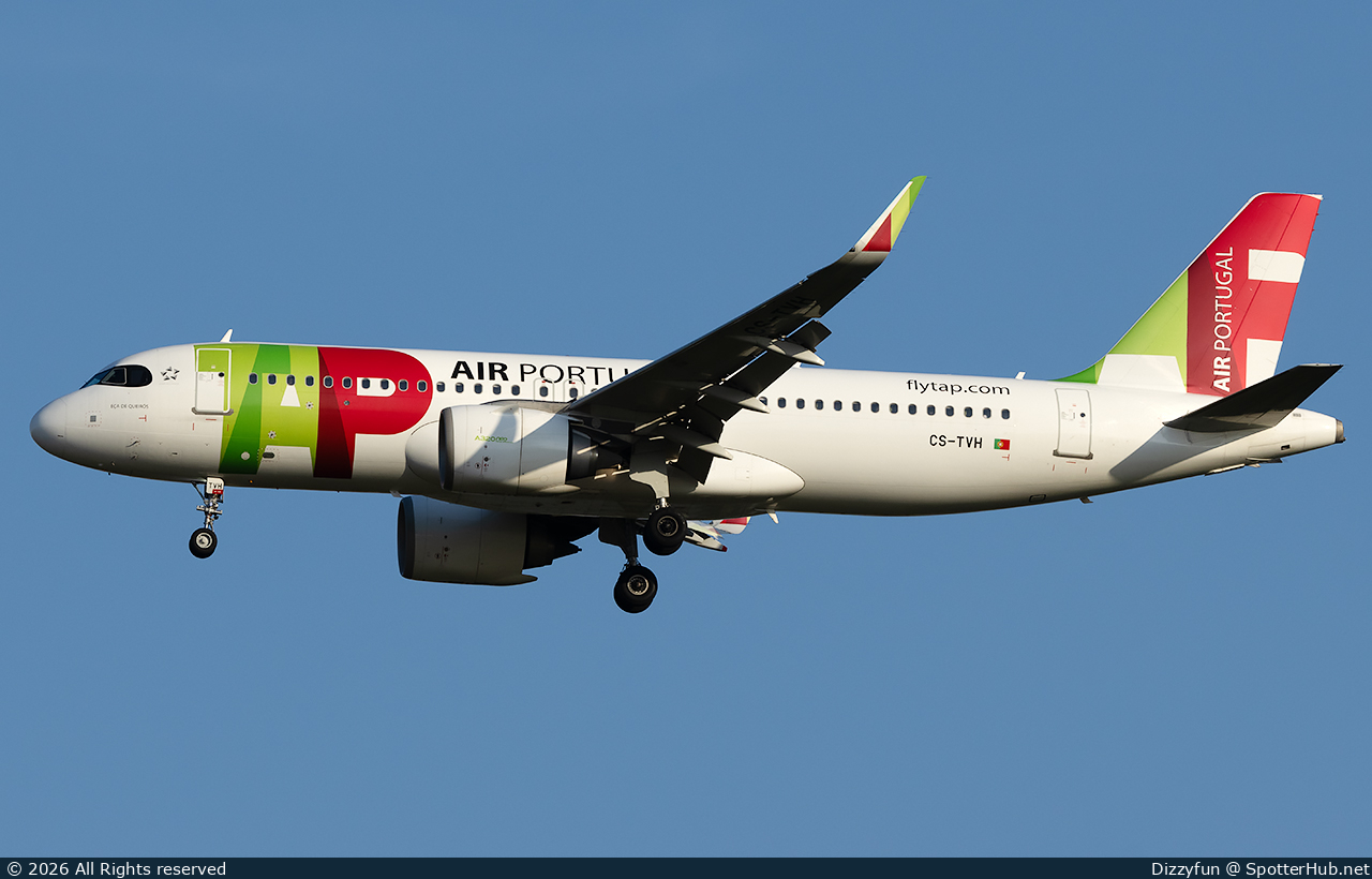 Photo of CS-TVH - Airbus A320-251N operated by TAP Air Portugal