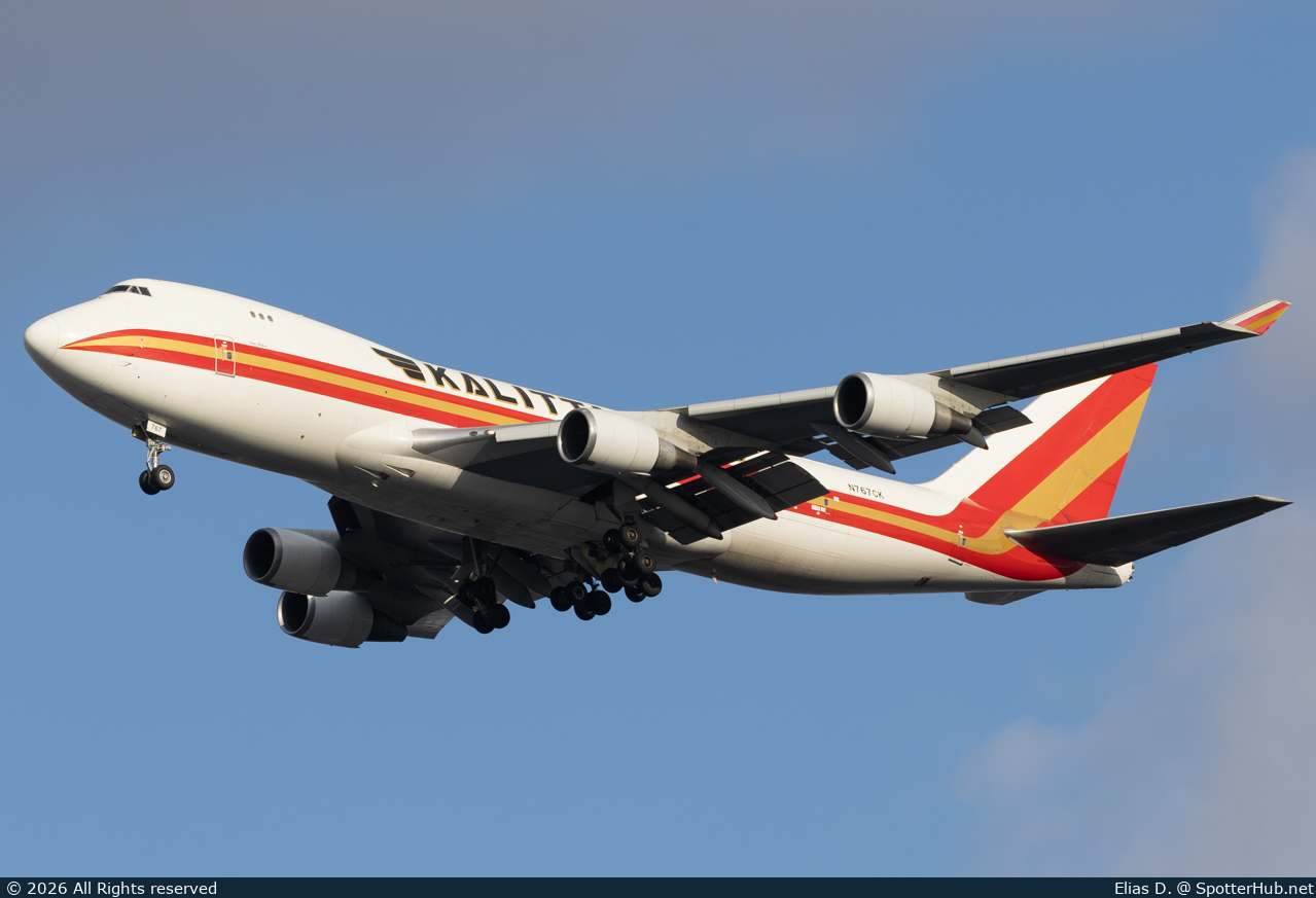Photo of N767CK - Boeing 747-481F operated by Kalitta Air