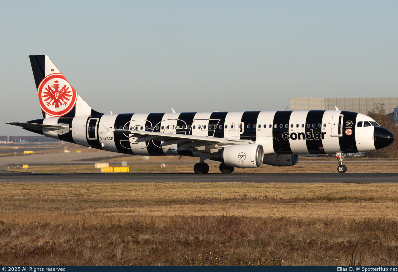Photo of D-ASGE - Airbus A320-214 operated by Condor