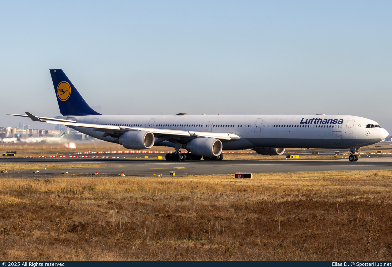Photo of D-AIHW - Airbus A340-642 operated by Lufthansa