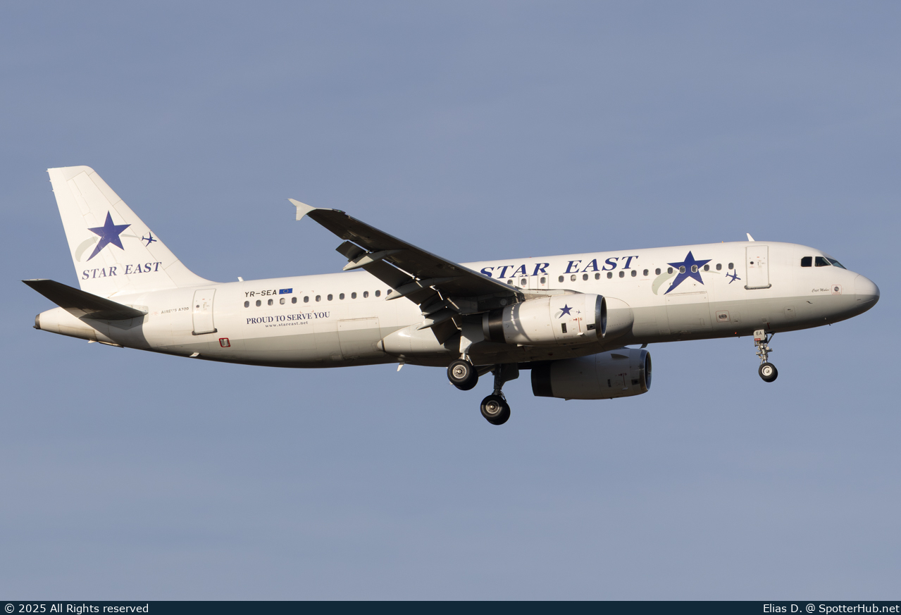 Photo of YR-SEA - Airbus A320-231 operated by Star East Airlines