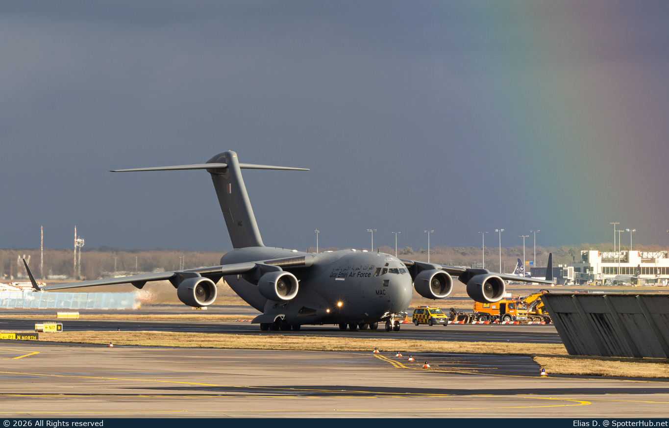 Photo of A7-MAC - Boeing C-17A Globemaster III operated by Qatar Emiri Air Force