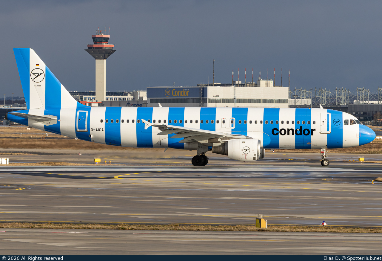 Photo of D-AICA - Airbus A320-212 operated by Condor