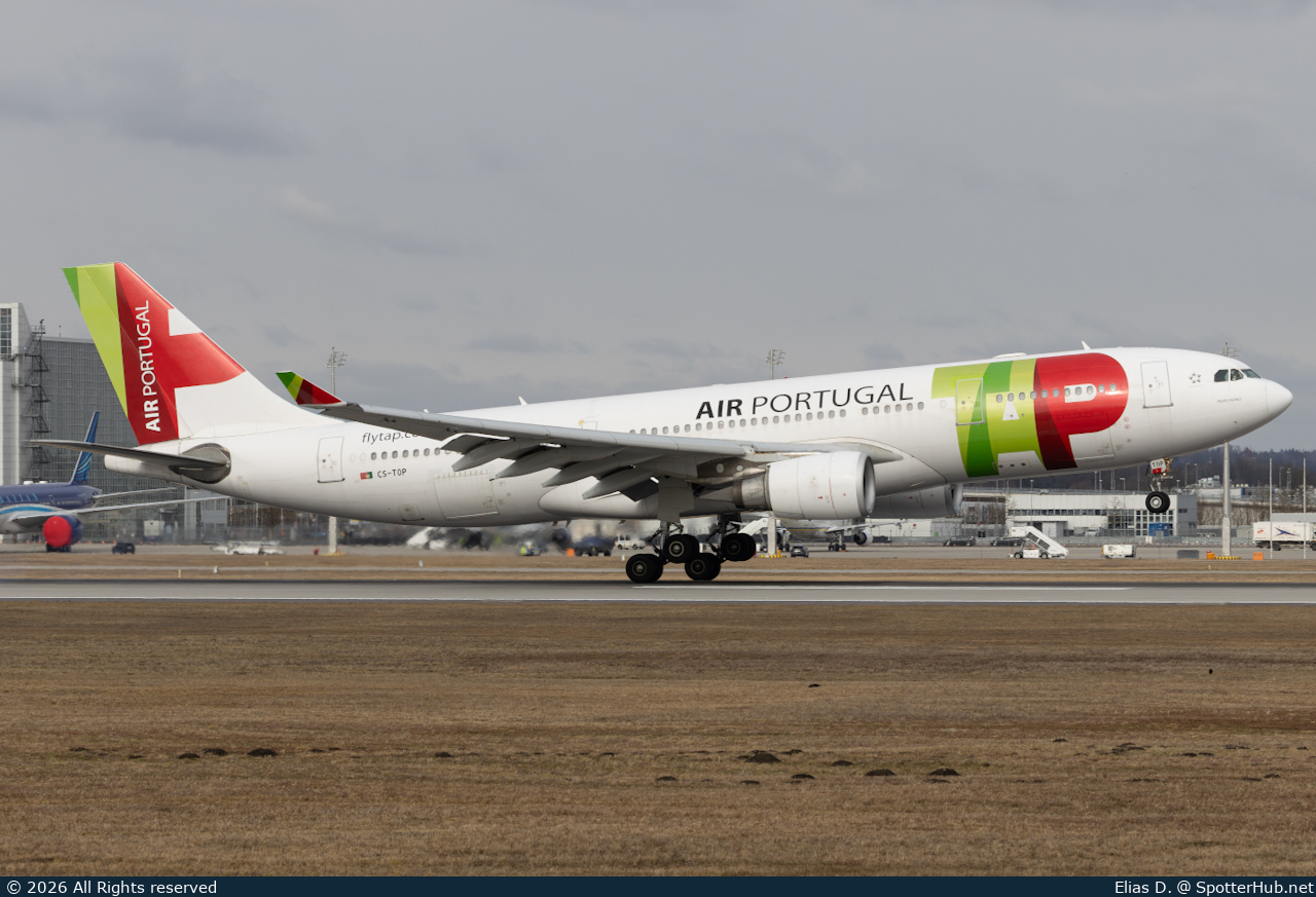 Photo of CS-TOP - Airbus A330-202 operated by TAP Air Portugal