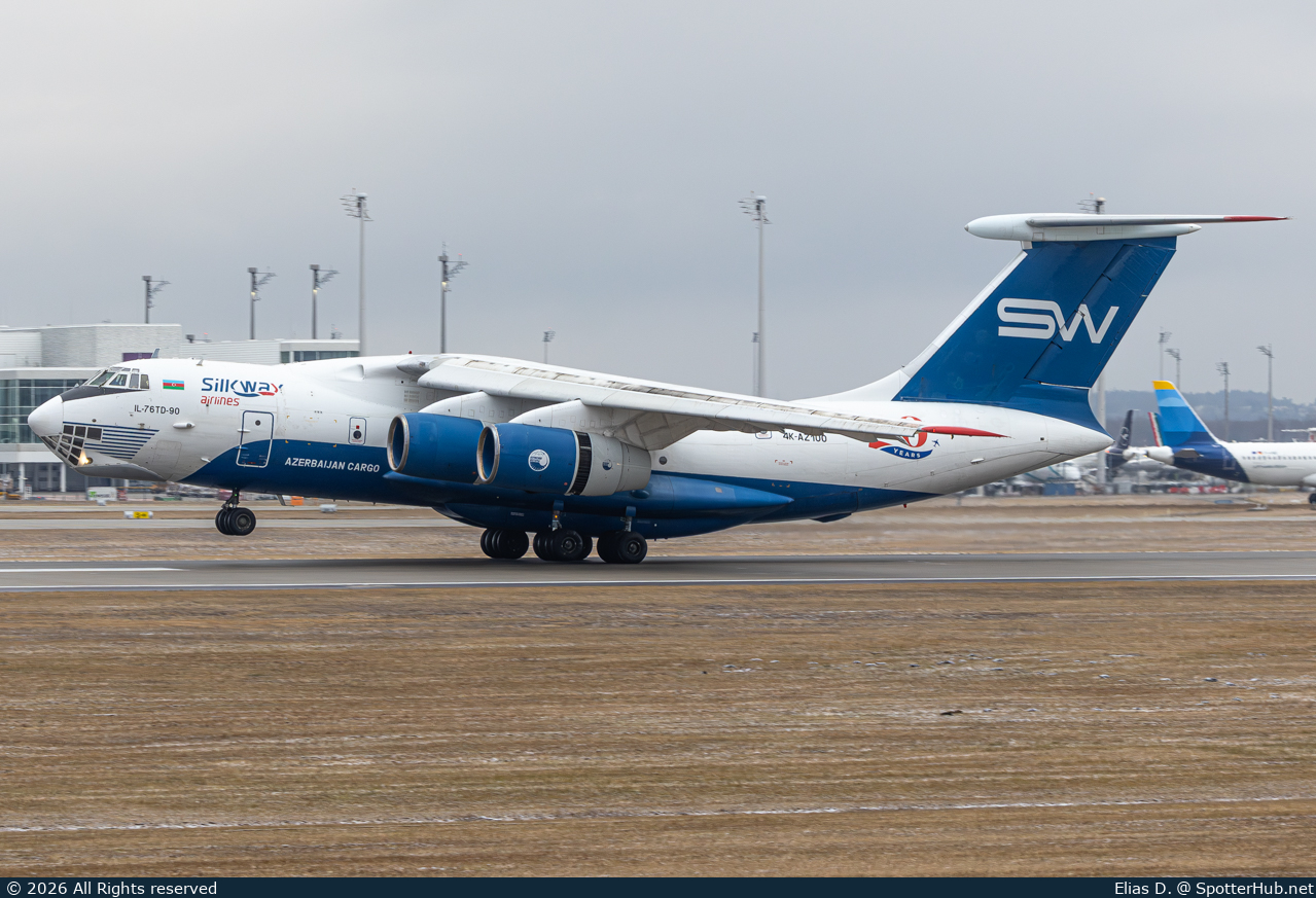 Photo of 4K-AZ100 - Ilyushin Il-76TD-90VD operated by Silk Way Airlines