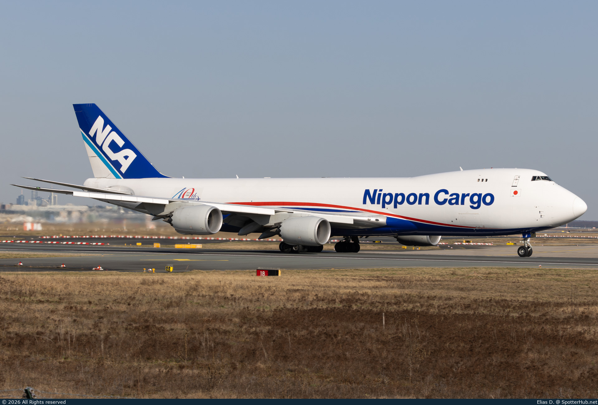 Photo of JA11KZ - Boeing 747-8KZF operated by Nippon Cargo Airlines