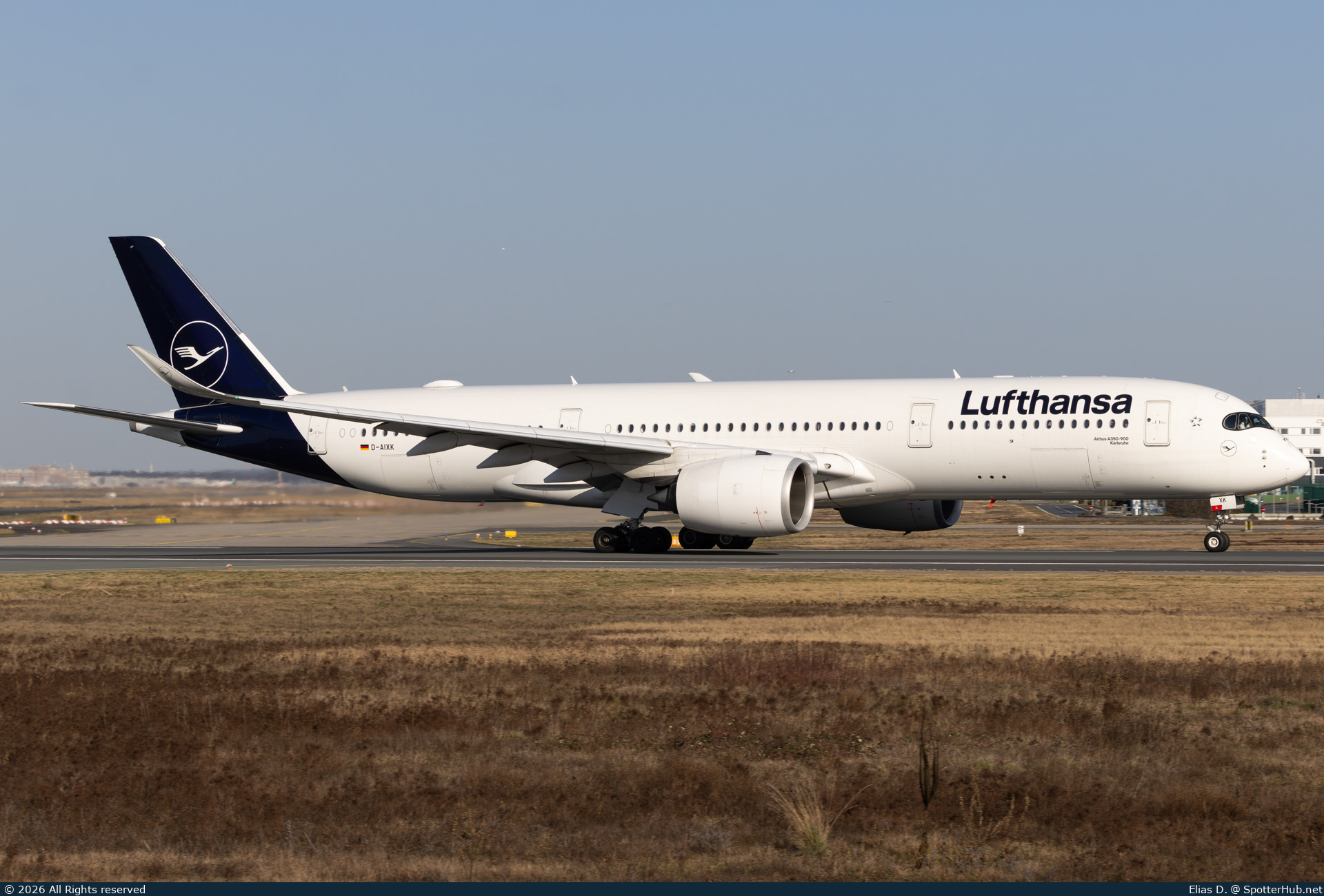 Photo of D-AIXK - Airbus A350-941 operated by Lufthansa