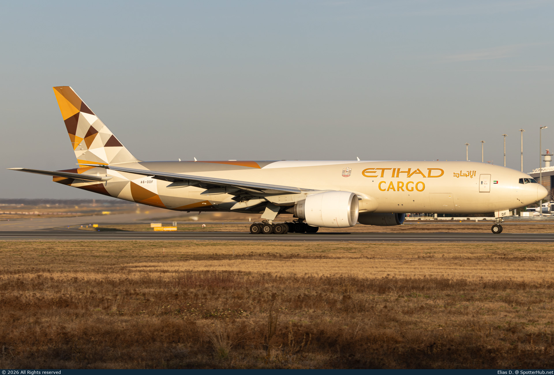 Photo of A6-DDF - Boeing 777-F operated by Etihad Cargo