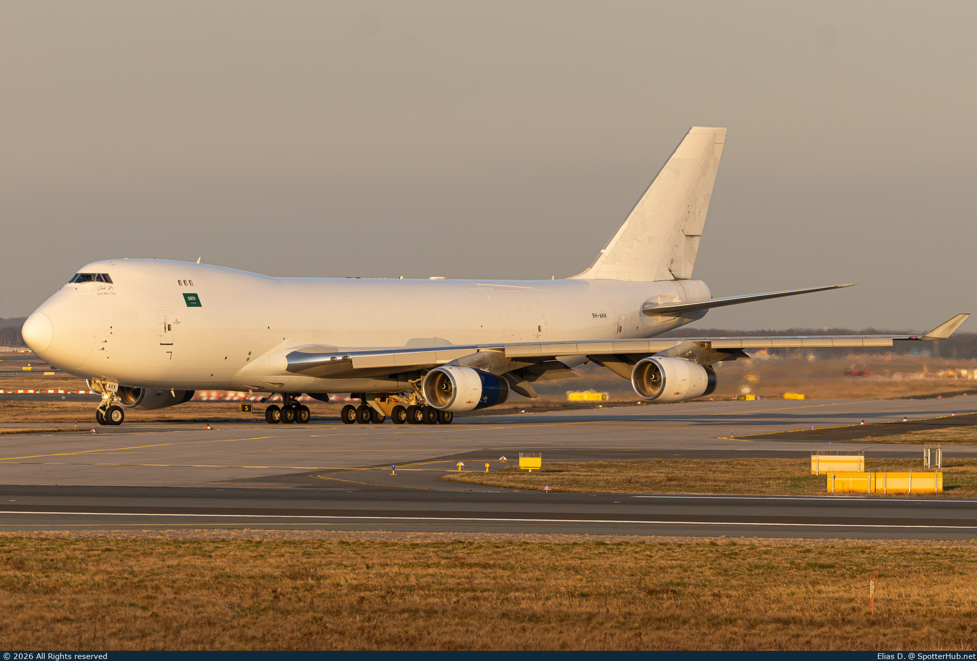 Photo of 9H-AKK - Boeing 747-467F operated by Saudia Cargo (opb Air Atlanta Europe)
