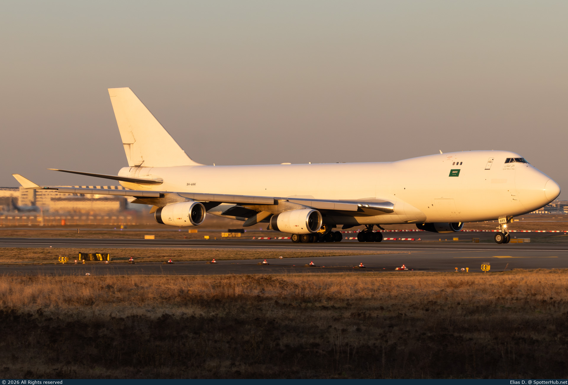 Photo of 9H-AKK - Boeing 747-467F operated by Saudia Cargo (opb Air Atlanta Europe)