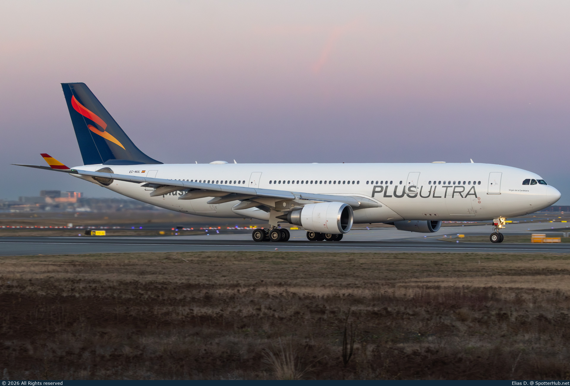 Photo of EC-NUL - Airbus A330-202 operated by Plus Ultra Líneas Aéreas