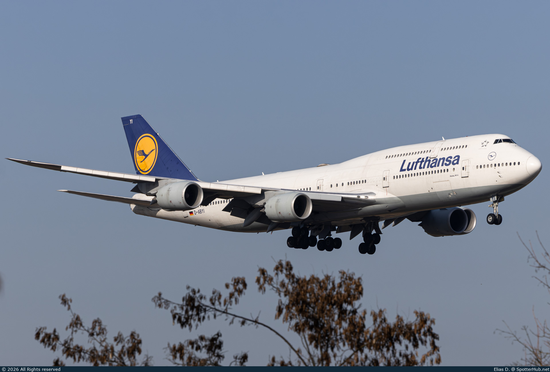 Photo of D-ABYI - Boeing 747-830 operated by Lufthansa