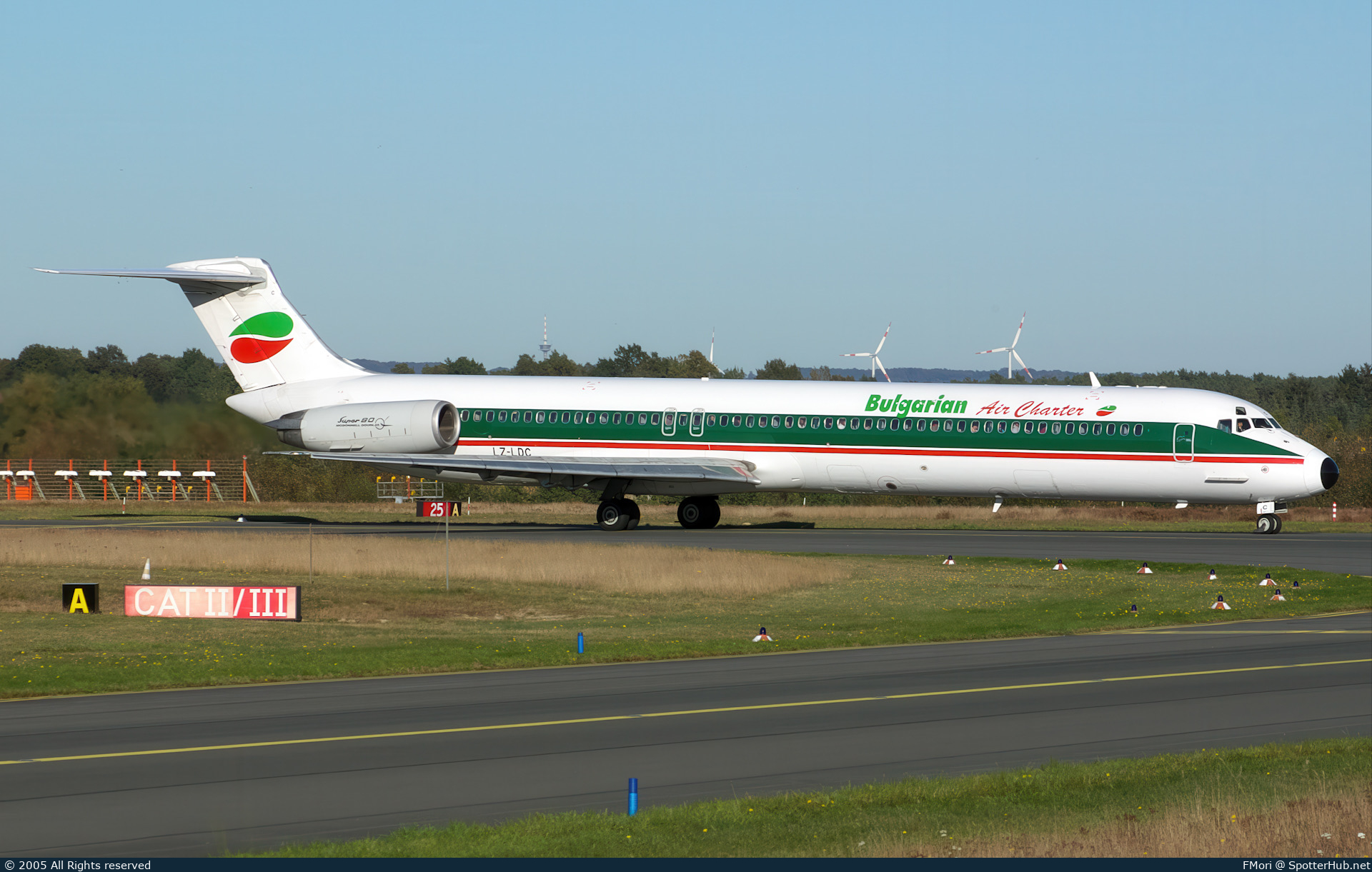 Photo of LZ-LDC - McDonnell Douglas MD-82 operated by Bulgarian Air Charter