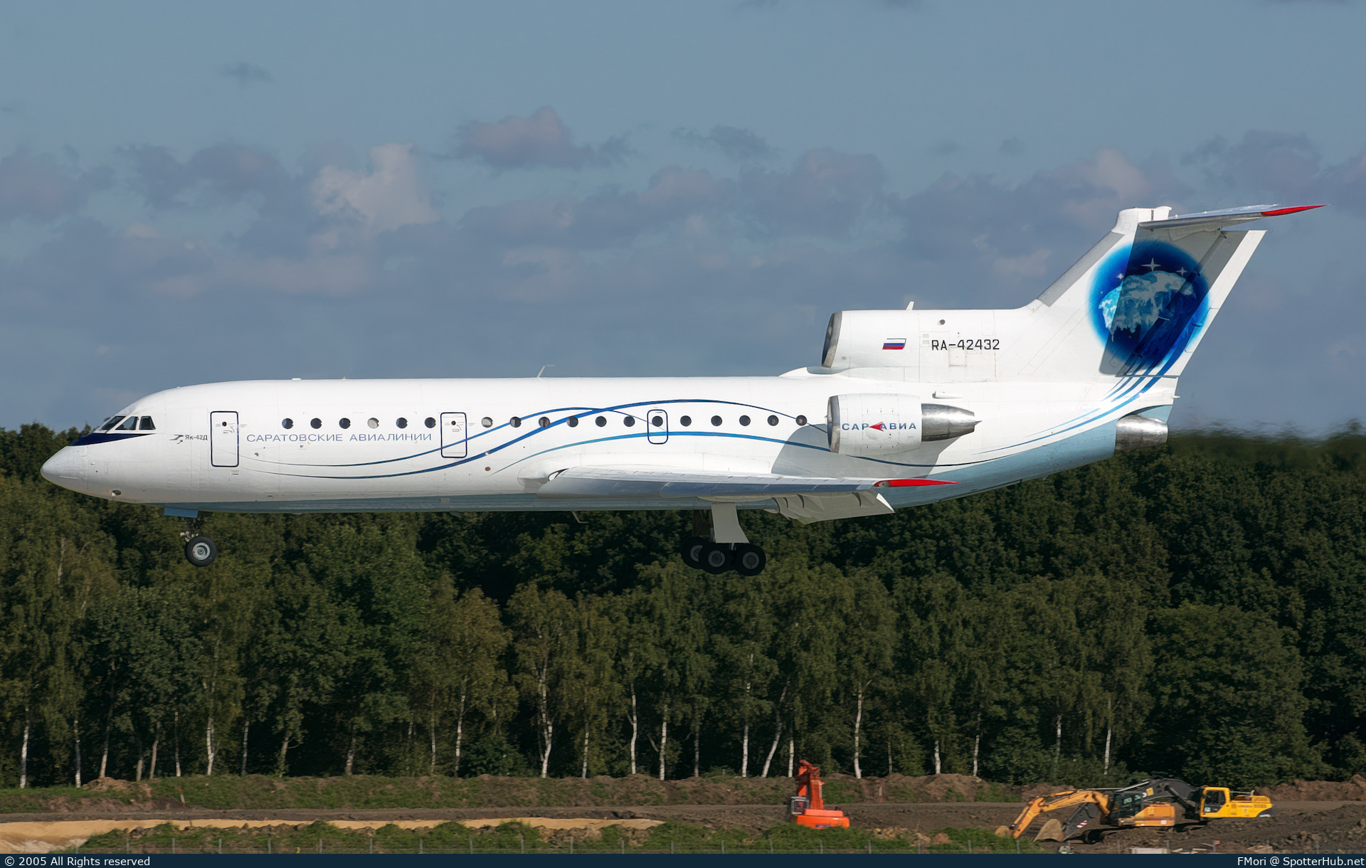 Photo of RA-42432 - Yakovlev Yak-42D operated by Saratov Airlines