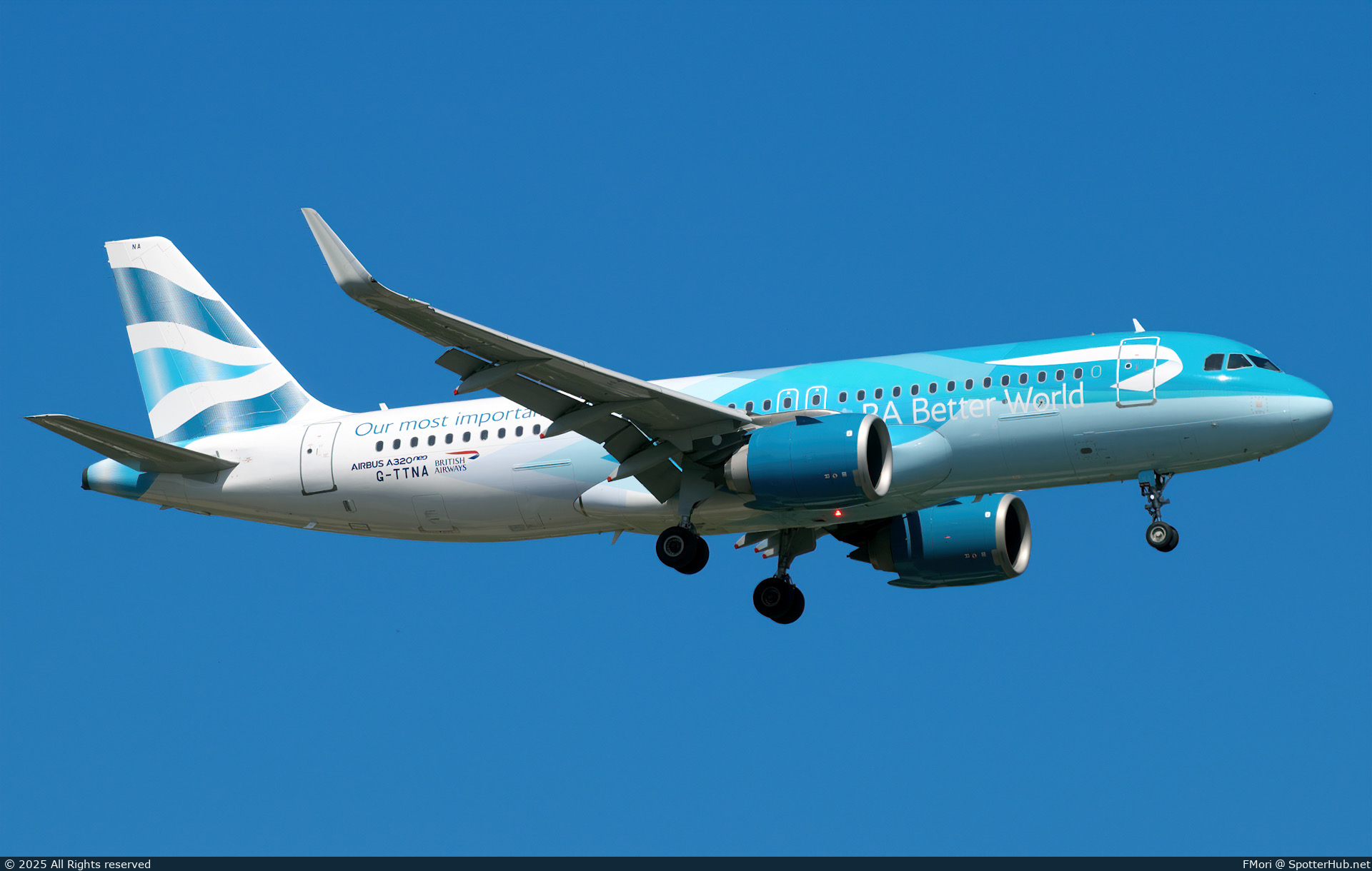 Photo of G-TTNA - Airbus A320-251N operated by British Airways